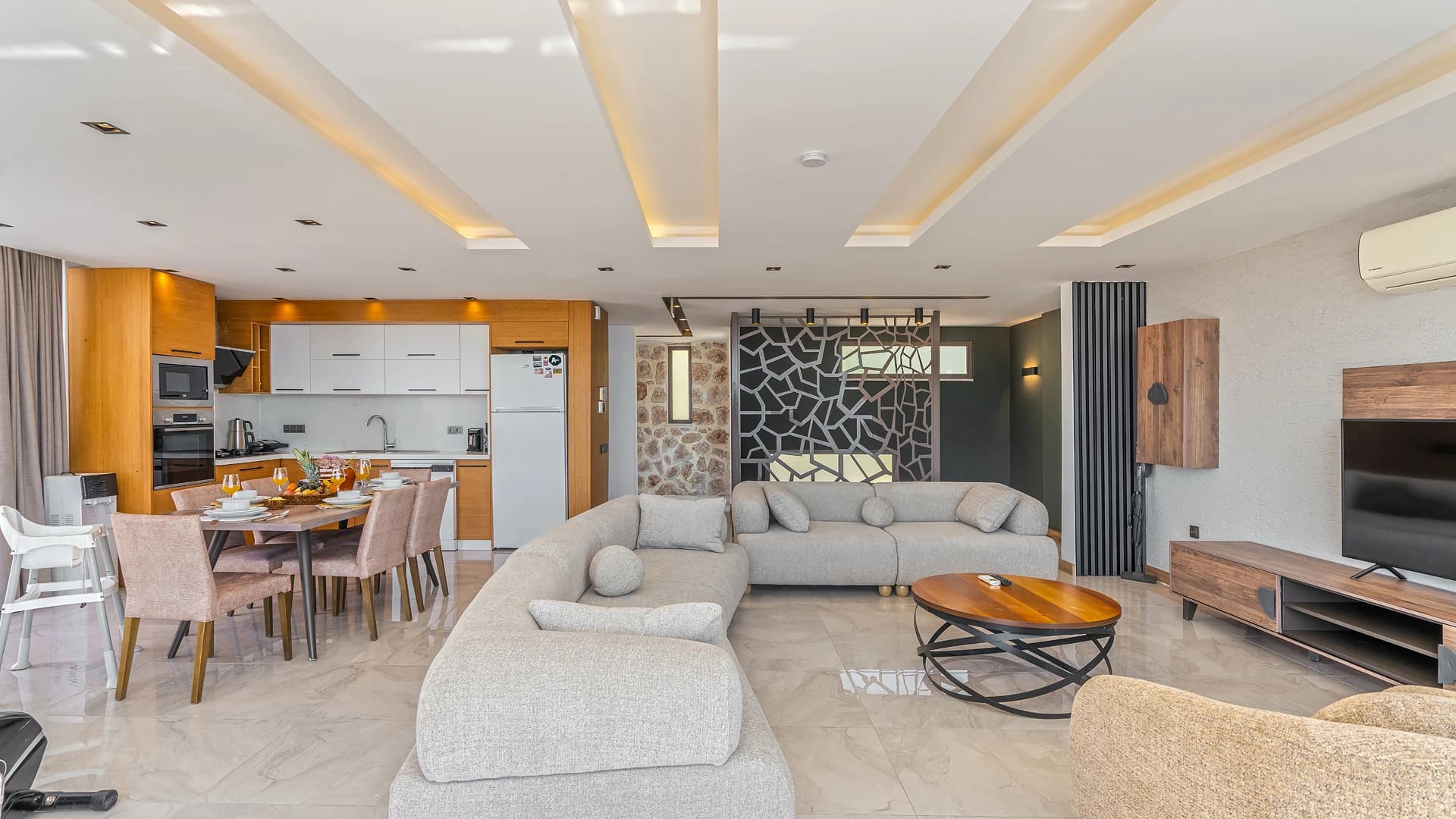 Lüks Villa - Kördere'de Kapalı Havuz, Sauna, Hamam ve Jakuzi – Villa Mecan Blu (27)