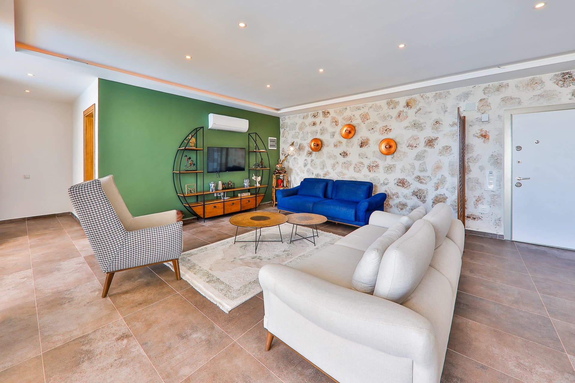Jakuzili Isıtmalı Havuzlu Taş Villa - İslamlar'da Kış-Yaz Tatil