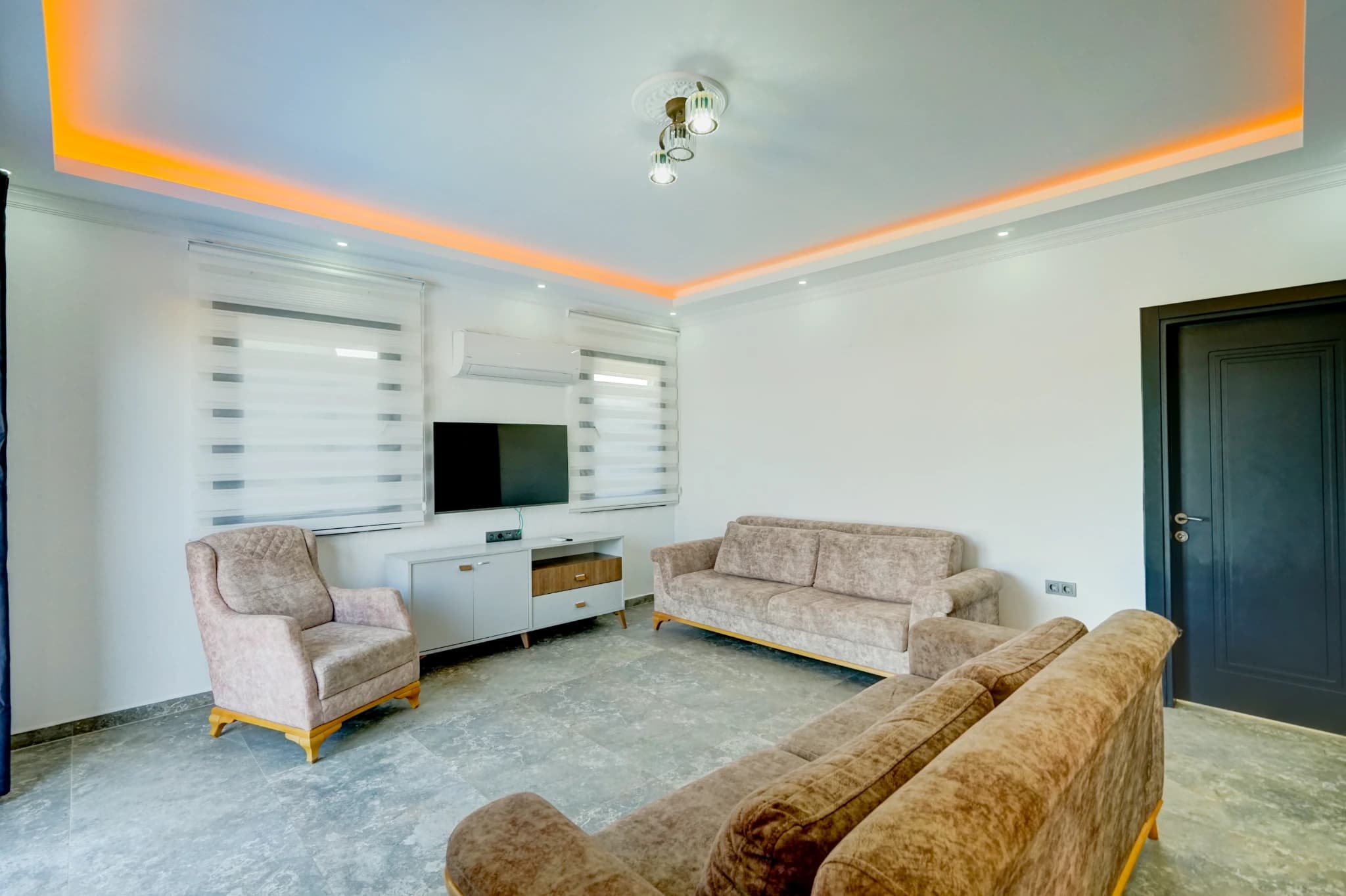 Fethiye Çamköy'de Korunaklı Jakuzili Özel Havuzlu Lüks 2 Odalı Villa – Ramazan Bey (12)