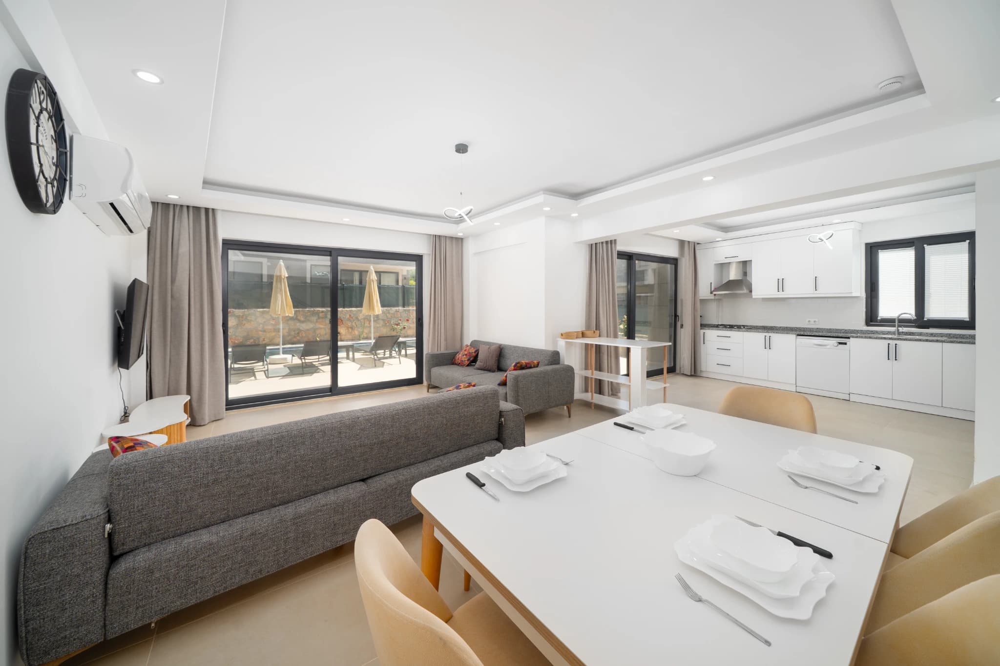 Kaş Çukurbağ'da Özel Havuzlu, Doğa Manzaralı Lüks 2 Yatak Odalı Villa – DSC07718 Edit