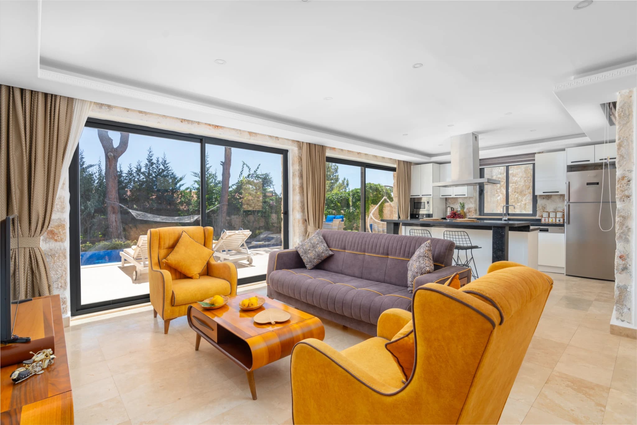 Deniz Manzaralı Isıtmalı Havuzlu Taş Villa - İslamlar'da Kış-Yaz Tatil – DSC04908 Edit